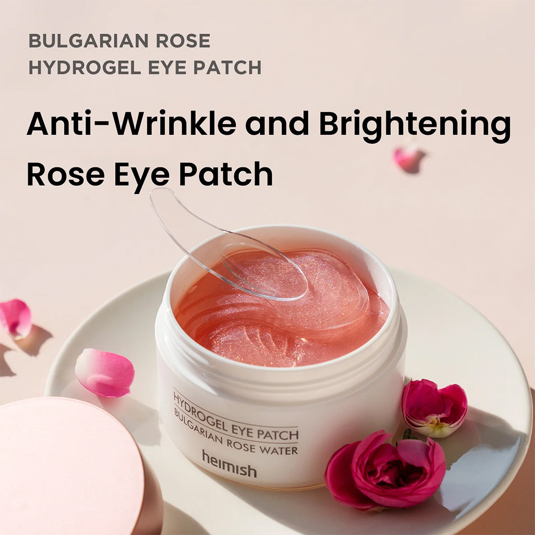 Bulgarian Rose Water Hydrogel Eye Patch (60 pcs)