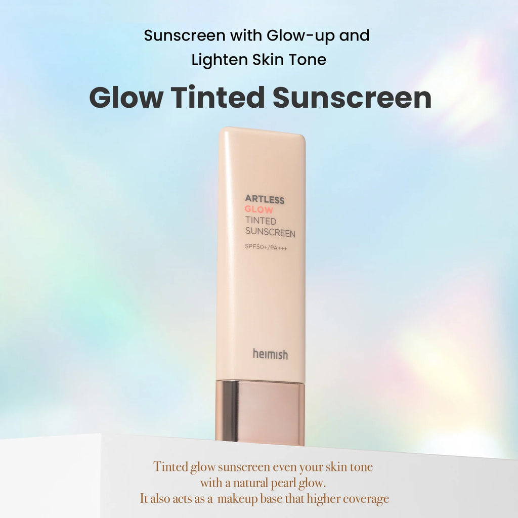 [NEW] Artless Glow Tinted Sunscreen Shine Beige SPF50+ PA+++