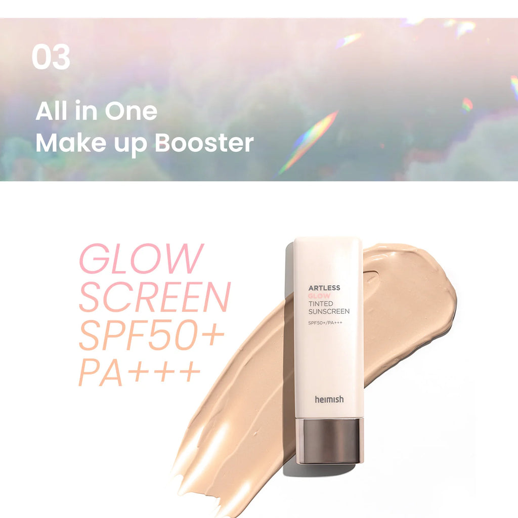 [NEW] Artless Glow Tinted Sunscreen Shine Beige SPF50+ PA+++