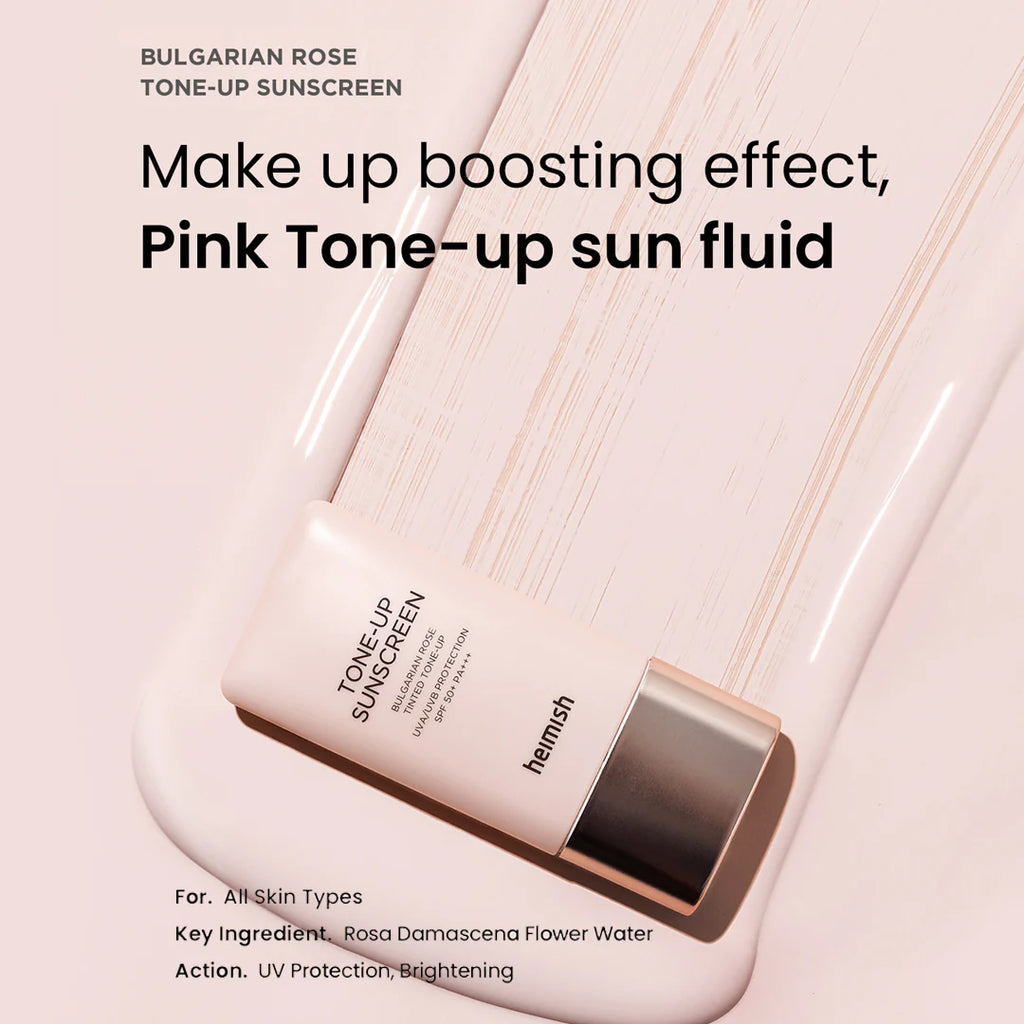 Bulgarian Rose Tinted Tone-up Sunscreen SPF50+ PA+++