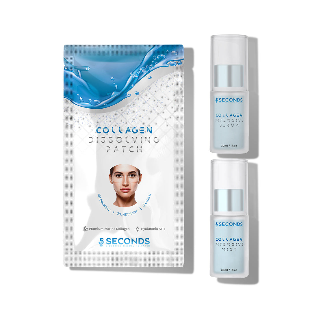 OMG! COLLAGEN DISSOLVING PATCH + MIST + SERUM | GOLD LUSH