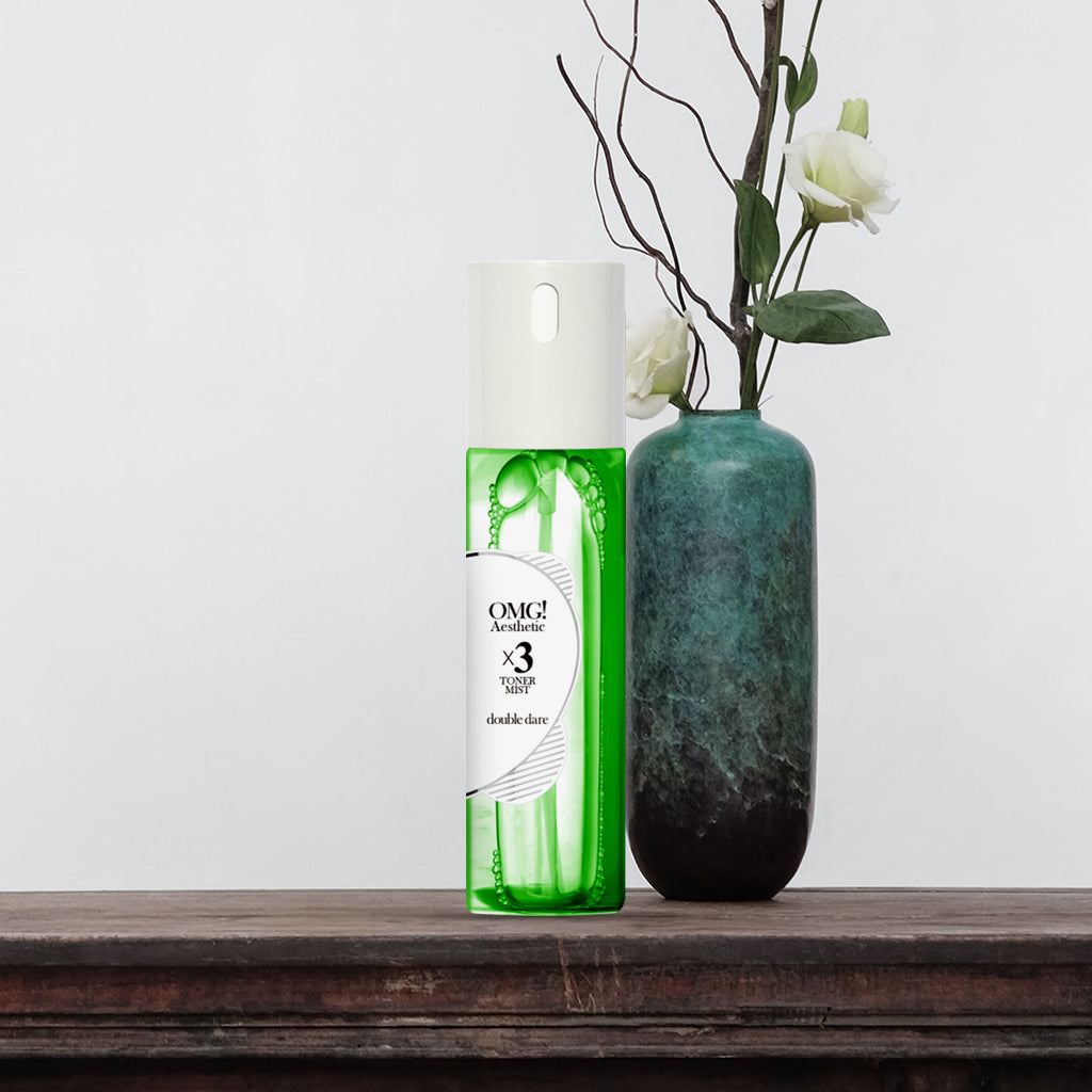 OMG! AESTHETIC X3 TONER MIST (GREEN - OIL FREE)