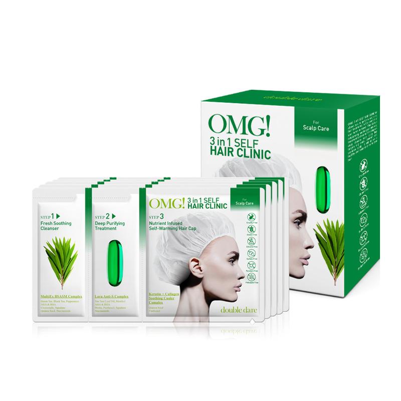 OMG! 3 in 1 Self HAIR CLINIC for Scalp Care