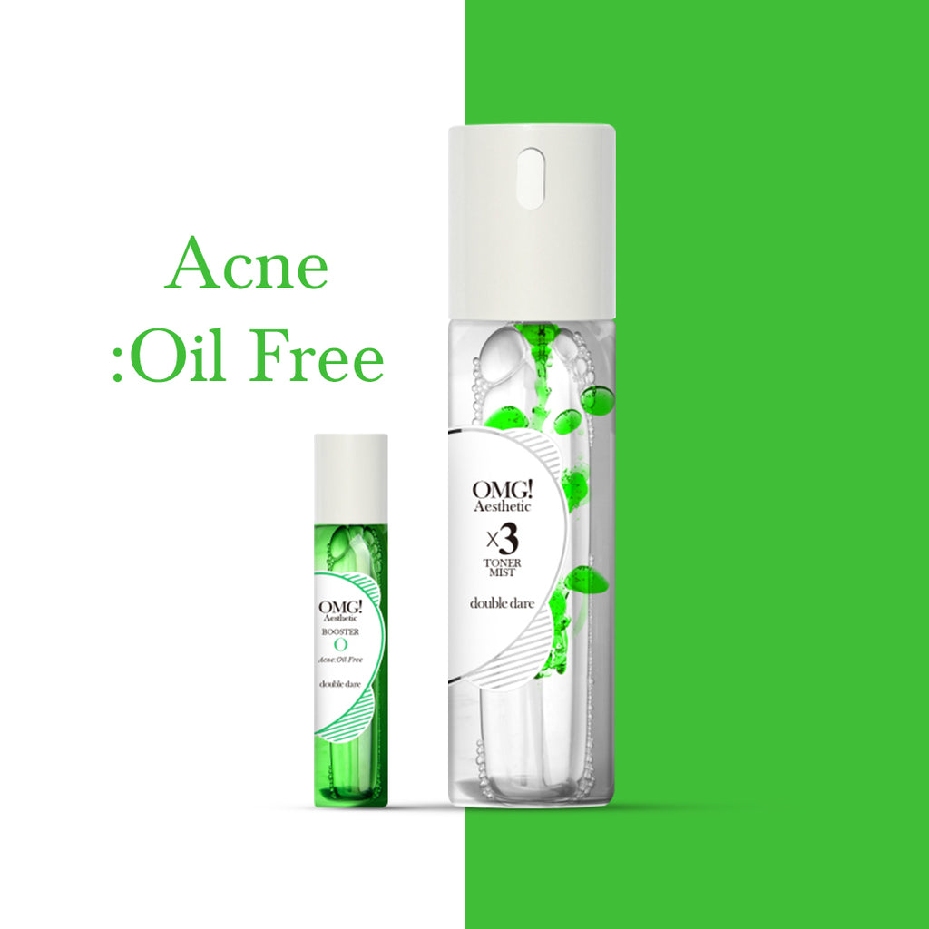 OMG! AESTHETIC X3 TONER MIST (GREEN - OIL FREE)