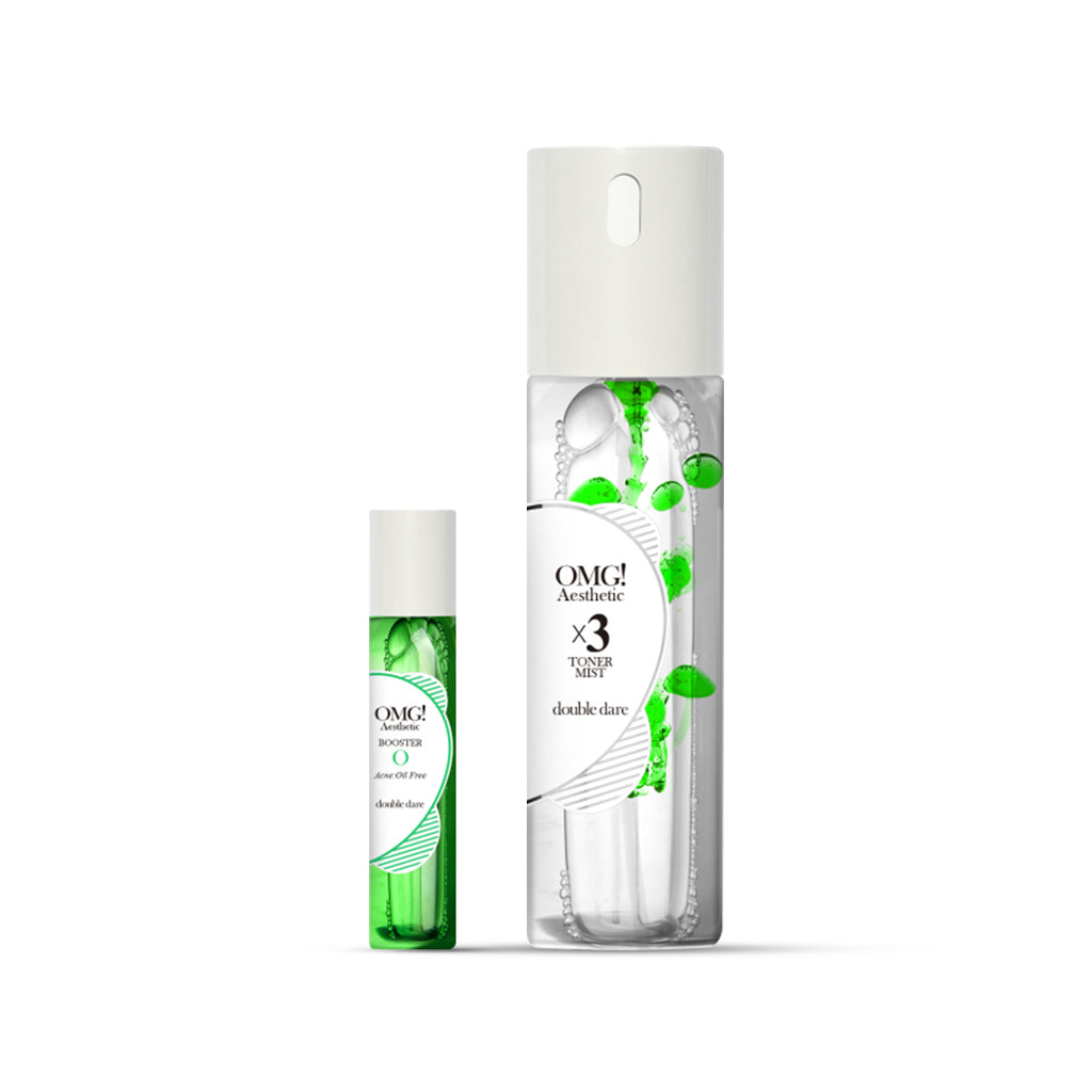 OMG! AESTHETIC X3 TONER MIST (GREEN - OIL FREE)