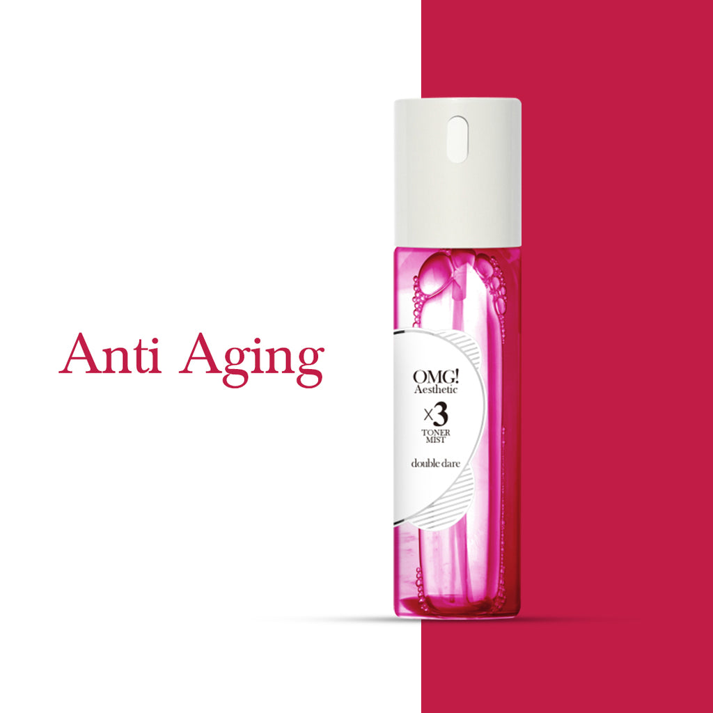 OMG! AESTHETIC X3 TONER MIST (RED - ANTI AGING)