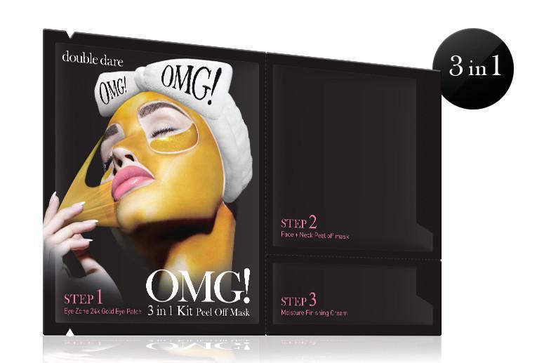 OMG! 3 in1 Kit Peel Off Mask