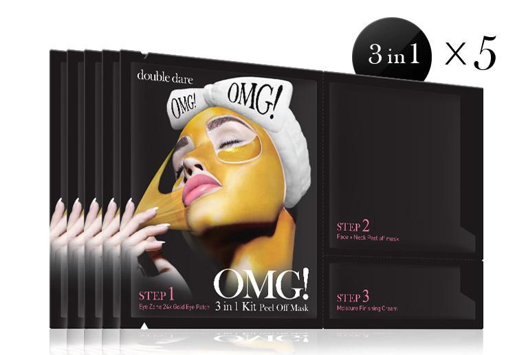 OMG! 3 in1 Kit Peel Off Mask