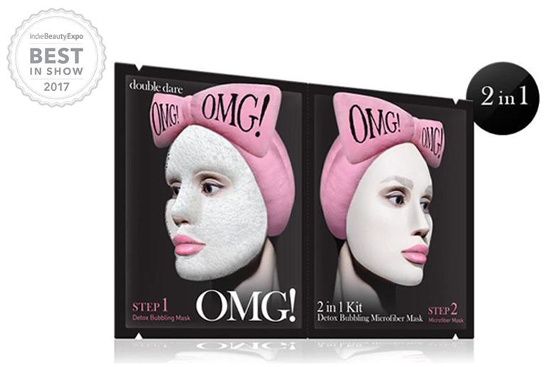 OMG! 2in1 Kit Detox Bubbling Microfiber Mask