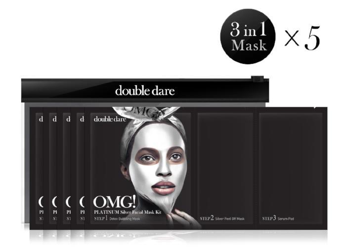 OMG! Platinum Silver Facial Mask Kit